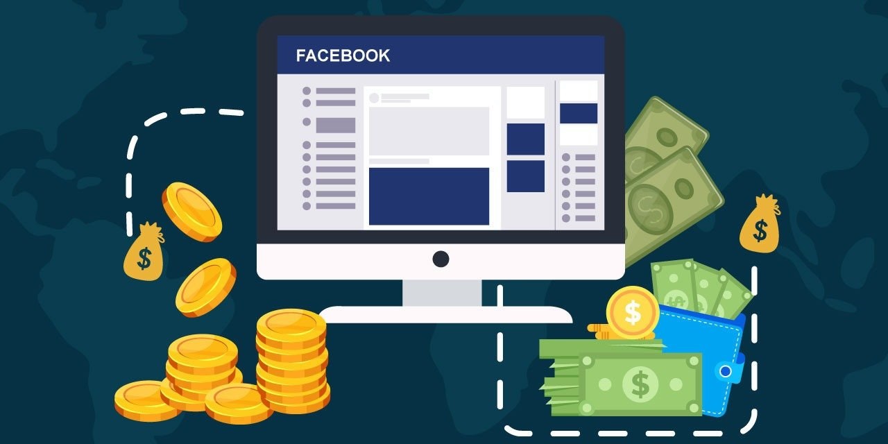 cách kiếm tiền trên facebook